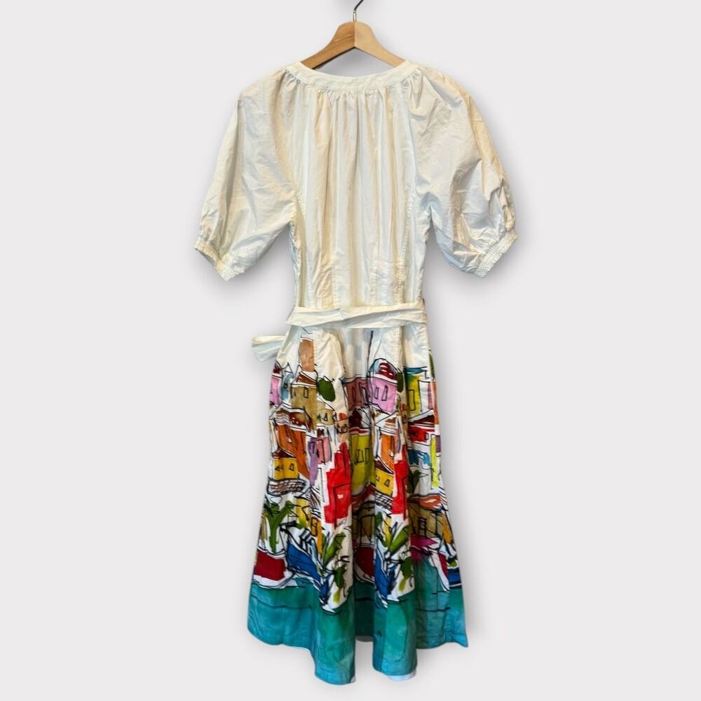 NEW Boden Bria Puff Sleeve Midi Dress Size US/6 - Picture 7 of 13